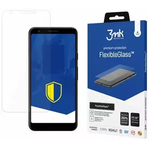 TEMPERED KIJELZŐVÉDŐ FÓLIA 3MK FlexibleGlass Google Pixel 3a Hybrid Glass kép