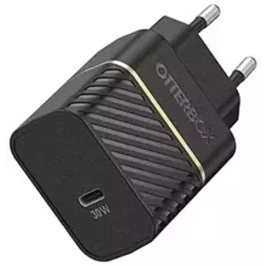 Töltő Otterbox EU Wall Charger 30W GaN - 1X USB-C 30W US black (78-80483) kép