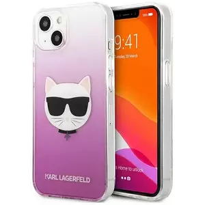 Tok Karl Lagerfeld KLHCP13MCTRP iPhone 13 6, 1" hardcase pink Choupette Head (KLHCP13MCTRP) kép