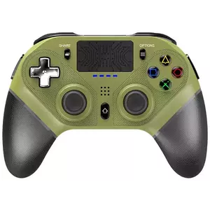 Játékvezérlő iPega Ninja PG-P4010A Wireless Gaming Controller touchpad PS4 (khaki) kép