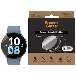 TEMPERED KIJELZŐVÉDŐ FÓLIA PanzerGlass Galaxy Watch Classic 5 44mm Screen Protection Antibacterial 3675 (3675) kép