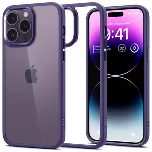 Tok SPIGEN ULTRA HYBRID IPHONE 14 PRO MAX DEEP PURPLE (ACS05574) kép