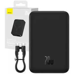 Töltő Powerbank Baseus Magnetic Mini 20000mAh 20W MagSafe (black) kép