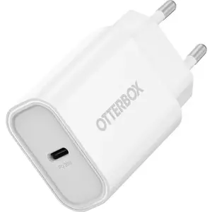 Töltő OTTERBOX STANDARD EU WALL CHARGER 20W/- 1X USB-C 20W USB-PD WHITE (78-81340) kép