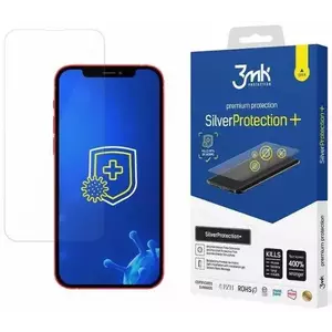 KIJELZŐVÉDŐ FÓLIA 3MK SilverProtect+ iPhone 13 Antimicrobial Film Wet-Mounted kép