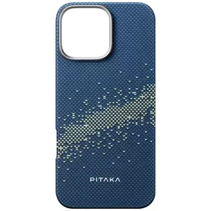 Tok Pitaka Tactile Woven Case, StarPeak Milky Way Galaxy - iPhone 16 Pro (KI1601PMYG) kép