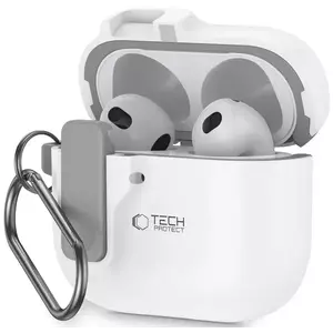 Tok TECH-PROTECT SLIM HOOK APPLE AIRPODS 4 WHITE (5906302371662) kép