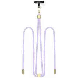 Szíj TECH-PROTECT C2S ROPE CROSSBODY STRAP LAVENDER/GOLD (5906302371211) kép