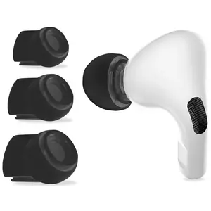 Választható kiegészítők TECH-PROTECT EAR TIPS 3-PACK APPLE AIRPODS PRO 1 / 2 BLACK (5906302380008) kép