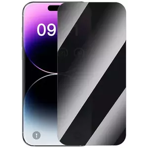 TEMPERED KIJELZŐVÉDŐ FÓLIA Baseus Superior iPhone 14 Pro Max privacy tempered glass kép