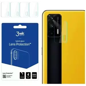 TEMPERED KIJELZŐVÉDŐ FÓLIA 3MK Lens Protect Realme GT 5G Camera lens protection 4pcs. kép