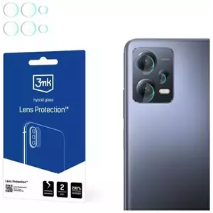 TEMPERED KIJELZŐVÉDŐ FÓLIA 3MK Lens Protect Redmi Note 12 5G Camera lens protection 4pcs. kép