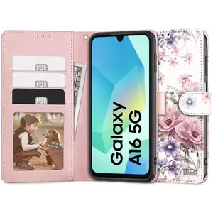 Tok TECH-PROTECT WALLET GALAXY A16 4G / 5G BLOSSOM FLOWER (5906302372713) kép