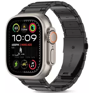 Óraszíj TECH-PROTECT STAINLESS CLASSIC APPLE WATCH 6 / 7 / 8 / 9 / 10 / SE / ULTRA 1 / 2 (44 / 45 / 46 / 49 MM) BLACK (5906302370856) kép