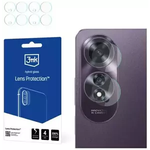 TEMPERED KIJELZŐVÉDŐ FÓLIA 3MK Lens Protect Oppo A60 Camera lens protection 4pcs. kép