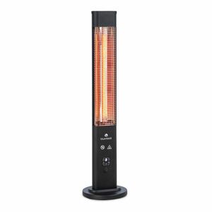 Blumfeldt Heat Guru Plus, kültéri sugárzó fűtőtest, 1200 W, 3 hőfokozat, távirányítóval kép