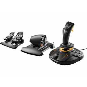 Thrustmaster T16000M Flight Pack Joystick + Tolókar + Pedál Szett Pc (2960782) kép