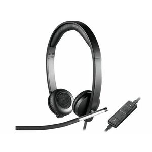 Logitech H650E Stereo üzleti headset (981-000519) kép