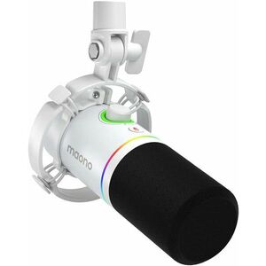 MAONO PD200X USB Dynamic Streamer/Podcast mikrofon RGB - fehér kép