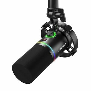 MAONO PD200X USB Dynamic Streamer/Podcast mikrofon RGB - fekete kép