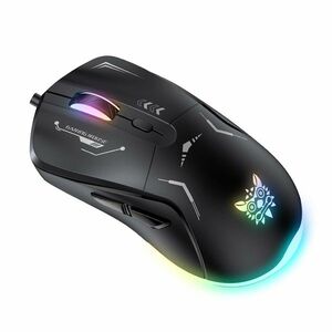 Onikuma CW917 RGB Gamer egér - fekete kép