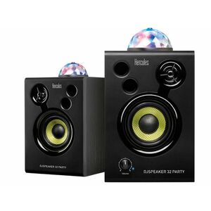 Hercules DJSPEAKER 32 PARTY aktív hangfal, party fénnyel (4780891) HR0093 kép