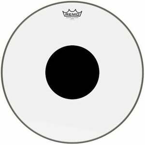 Remo CS-0318-10 Controlled Sound Clear Black Dot 18" Dobbőr kép