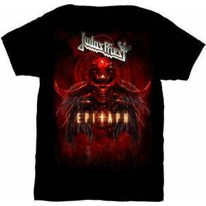 Judas Priest Ing Epitaph Red Horns Unisex Black L kép