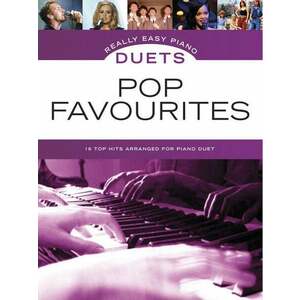 Music Sales Really Easy Piano Duets: Pop Favourites Kották kép