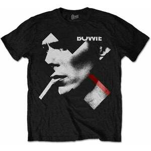 David Bowie Ing X Smoke Red Unisex Black M kép