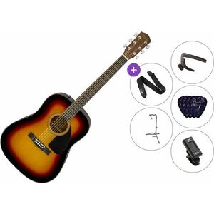 Fender CD-60 SB V3 Deluxe SET Sunburst Akusztikus gitár kép