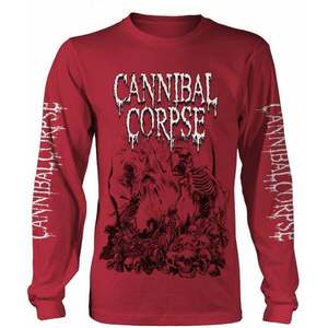 Cannibal Corpse Ing Pile Of Skulls 2018 Red XL kép