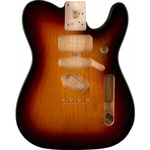 Fender Deluxe Series Telecaster SSH Sunburst Gitár test kép