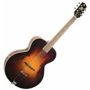 The Loar LH-600 Vintage Sunburst Félakusztikus - jazz-gitár kép