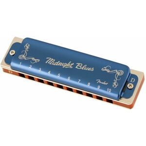 Fender Midnight Blues D Diatonikus szájharmonika kép