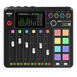 Rode RODECaster Pro II Black Podcast keverő kép