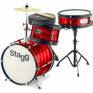 Stagg TIM JR 3/12B RD Red Gyermek dob kép