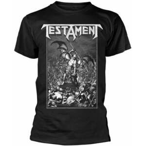 Testament Ing Pitchfork Horns Unisex Black 2XL kép