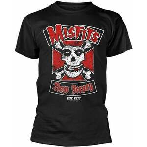 Misfits Ing Biker Design Unisex Black 2XL kép