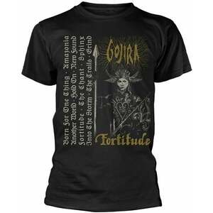 Gojira Ing Fortitude Tracklist Unisex Black 2XL kép