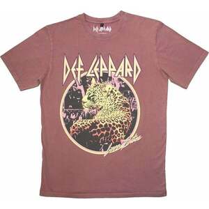 Def Leppard Ing Love Bites Stone Wash Unisex Kashmir Red S kép