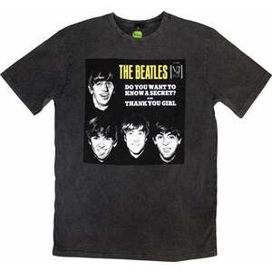 The Beatles Ing VJ Secret Sleeve Stone Wash Unisex Charcoal Grey S kép