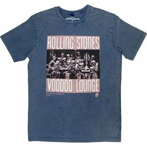 The Rolling Stones Ing Voodoo Skulls Stone Wash Unisex Denim Blue S kép