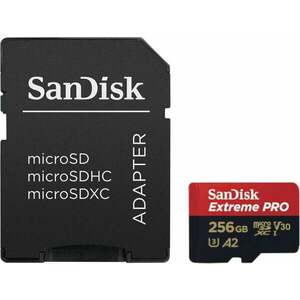 SanDisk Extreme PRO microSDXC 256 GB Micro SDXC 256 GB Memóriakártya kép