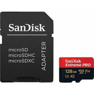 SanDisk Extreme PRO microSDXC 128 GB Micro SDXC 128 GB Memóriakártya kép