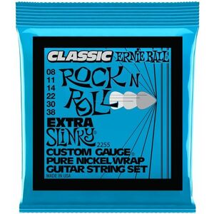 Ernie Ball 2255 Pure Nickel Extra Slinky kép