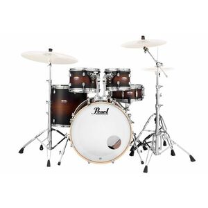 Pearl DMP Decade Satin Brown Burst Rock Set kép