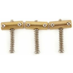 Fender American Vintage Telecaster Compensated Bridge Saddles, Brass kép