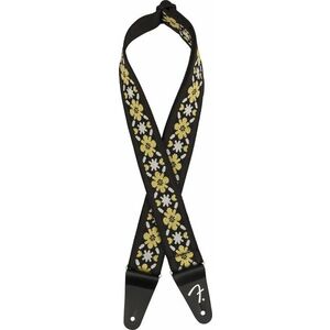 Fender Pasadena Woven Strap, Yellow Clover, 2" kép