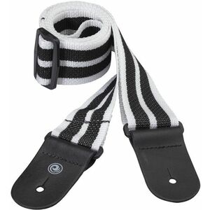 D'Addario Guitar Strap Black & White kép